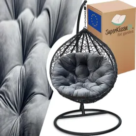 poduszka-na-fotel-wiszacy-kokon-gniazdo-bociana-hustawke-aksamitna-grafit