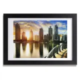 obraz-scienny-z-ramka-dubaj-zachod-slonca-30x20-stan-nowy