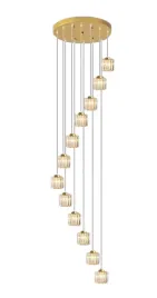 lampa-wiszaca-antresola-klatka-kubelki-zlota-12-kloszy-darmat-light-573
