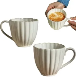 kubek-do-kawy-herbaty-wody-250ml-ceramika-bialy-duzy-2szt-zestaw-prezent