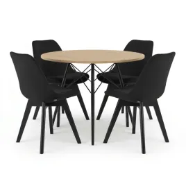 zestaw-krzesel-mileo-premium-velvet-czarny-4szt-stol-premium-80-cm