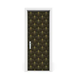 okleina-naklejka-drzwi-zloty-wzor-75x205