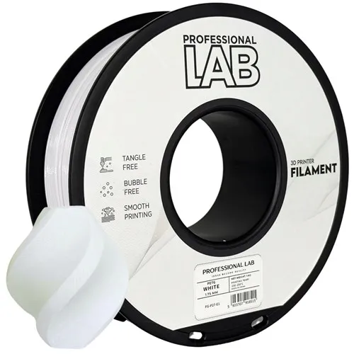 Filament PETG White Professional Lab 1,75mm 1000g Drukarka 3D