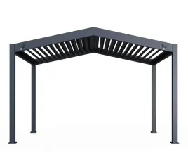 pergola-ogrodowa-3x4-m-pergola-tarasowa-aluminiowa-antracyt-lamelowy-dach