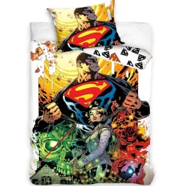 posciel-160x200-cm-mlodziezowa-superman-100percent-bawelna
