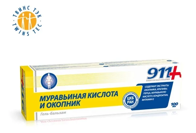 911-kwas-mrowkowy-i-zywokost-zel-do-ciala-100-ml-pojemnosc-100-ml