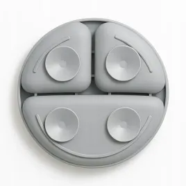 silikonowy-talerzyk-z-przedzialka-jasny-szary