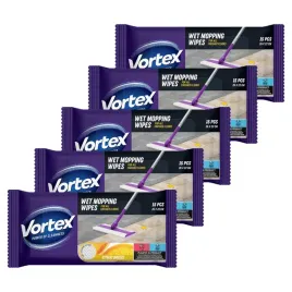 vortex-set-wet-mopping-wipes-with-a-citrus-breeze-scent-15-pcs-x-5-packs