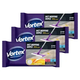 vortex-set-wet-mopping-wipes-with-a-citrus-breeze-scent-15-pcs-x-3-packs