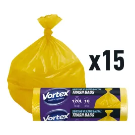 worki-na-smieci-mocne-120l-dwuwarstwowe-wytrzymale-zolte-vortex-15x10-sztuk