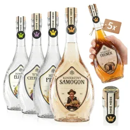 5x-butelki-na-nalewki-wino-bimber-icona-500-ml-gratis-etykiety-z-banderola