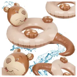 kolo-dmuchane-duze-brazowy-mis-kolko-wodne-do-plywania-basenowe-102-cm