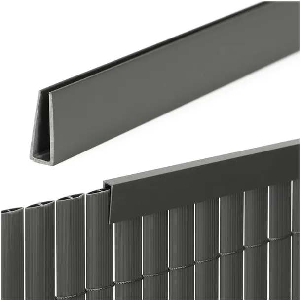 Maskownica, profil do osłony maskującej 100 cm PVC na balkon, taras, ogrodz