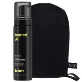 b-tan-tanned-af-200ml-rekawica-zestaw-do-opalania-mus-pianka-opalajaca