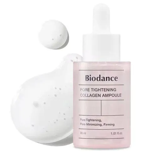 BIODANCE Pore Tightening Collagen Ampoule serum różowe
