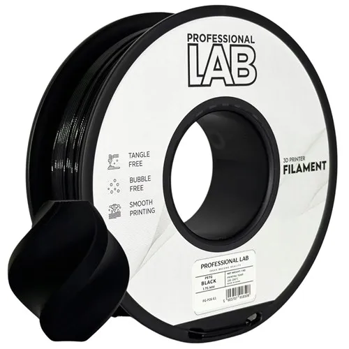 Filament PETG Black Professional Lab 1,75mm 1000g Drukarka 3D