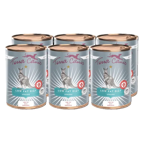 Terra Canis Low Fat - Kangur  6 x 400g