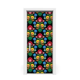 fototapeta-naklejka-drzwi-polska-sztuka-ludowa