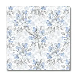 duzy-szklany-zegar-scienny-delikatne-kwiaty-60x60