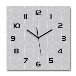 duzy-szklany-zegar-scienny-geometryczne-tlo-60x60