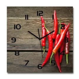 duzy-szklany-zegar-scienny-papryczki-chilli-60x60