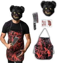 maska-misia-stroj-halloween-horror-zestaw-maska-fartuch-noz-blizny-fartuch