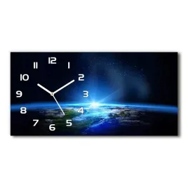 szklany-poziomy-zegar-scienny-planeta-ziemia-60x30