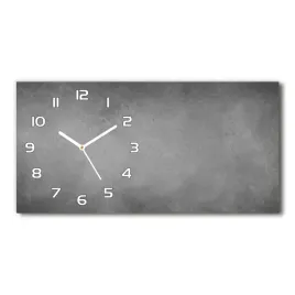 zegar-scienny-szklany-cichy-betonowe-tlo-60x30-cm