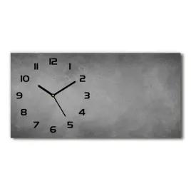 zegar-scienny-szklany-cichy-betonowe-tlo-60x30-cm