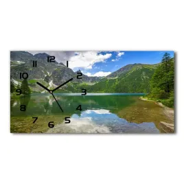 zegar-scienny-szklany-morskie-oko-tatry-60x30-cm