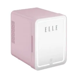 mini-lodowka-z-lusterkiem-led-elle-4l-fioletowa