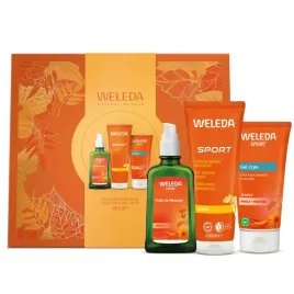 weleda-zestaw-prezentowy-sport-2025-olejek-i-zel-100ml