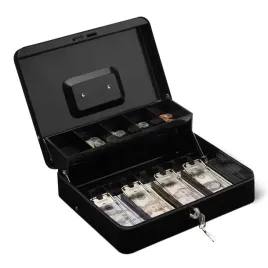 kasa-amazon-basics-z-zamkiem-na-klucz-i-tacka-na-pieniadze