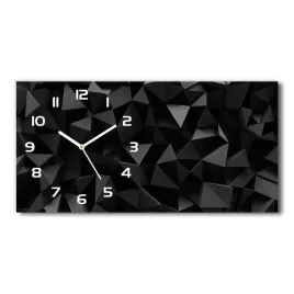 zegar-scienny-szklany-cichy-abstrakcja-3d-60x30-cm