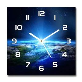 zegar-szklany-kwadratowy-planeta-ziemia-30x30-cm