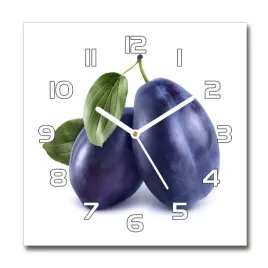 zegar-scienny-szklany-kwadratowy-sliwki-30x30-cm