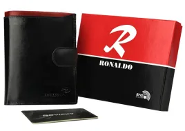 portfel-skorzany-ronaldo-d1072l-vt-black-red-rf-czarny