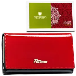 portfel-damski-peterson-ptn-1n-466-czerwony