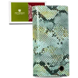 portfel-na-magnes-peterson-ptn-421431-sfl-zielony