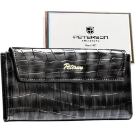 szary-portfel-damski-ze-skory-ekologicznej-zamykany-na-zatrzask-peterson