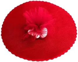 nonsoloconfetti-czerwony-tiul-2-szt