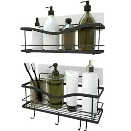 zestaw-polek-prysznicowych-kincmax-bez-wiercenia-czarne-2-sztuki