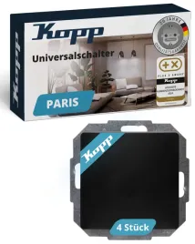 kopp-paris-wlacznik-uniwersalny-matowy-czarny-4-szt-10ax-ip20-250v