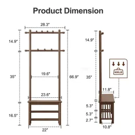 aqimuele-wieszak-na-ubrania-z-lawka-i-polkami-kolor-orzechowy