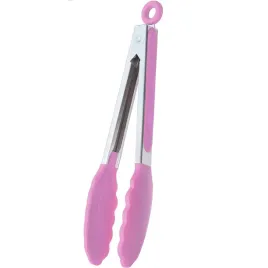 chefzoco-szczypce-kuchenne-ze-stali-nierdzewnej-rozowe-silikonowe