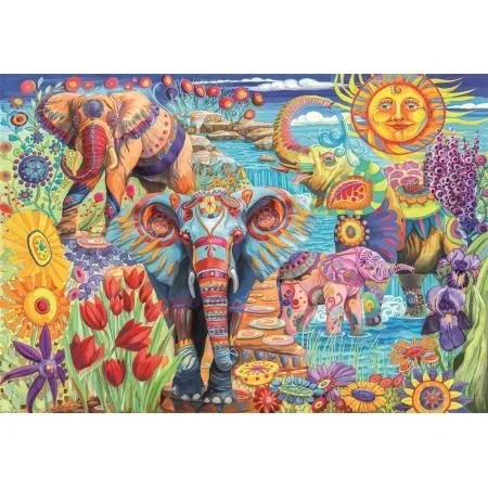 puzzle-500-el-elephants-carnival-clementoni
