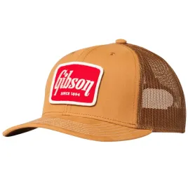 gibson-canvas-trucker-tan-czapka-trucker