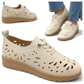 polbuty-damskie-azurowe-38-wsuwane-wiosenne-potocki-sportowe-bezowe-modne