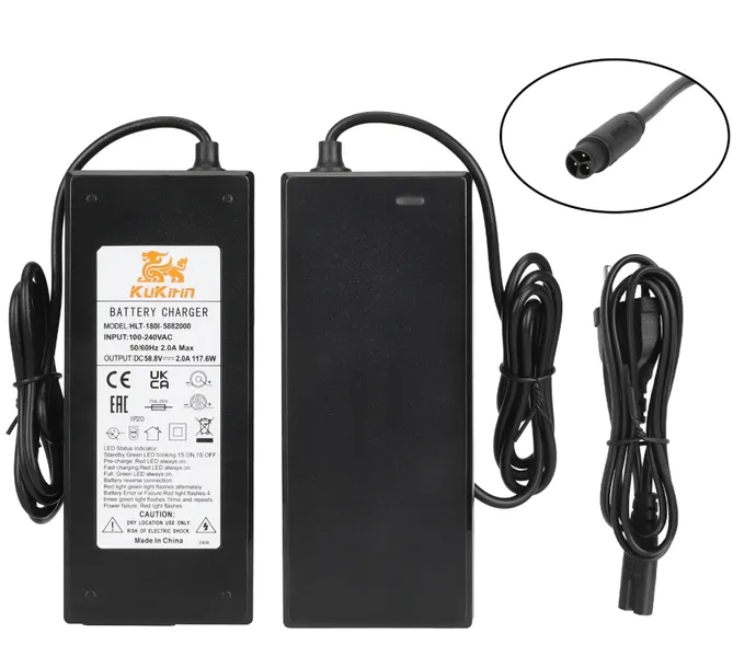Oryginalna ładowarka 58.8V 2A do hulajnogi Kukirin G2 Master / G3 Pro