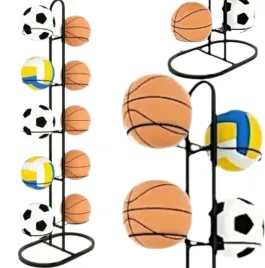 stojak-na-10-pilek-polka-organizer-przechowywanie-pilek-obustronny-czarny